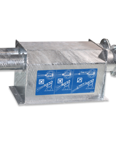 Lower part f/silo boot M 60 2-line 1 direction